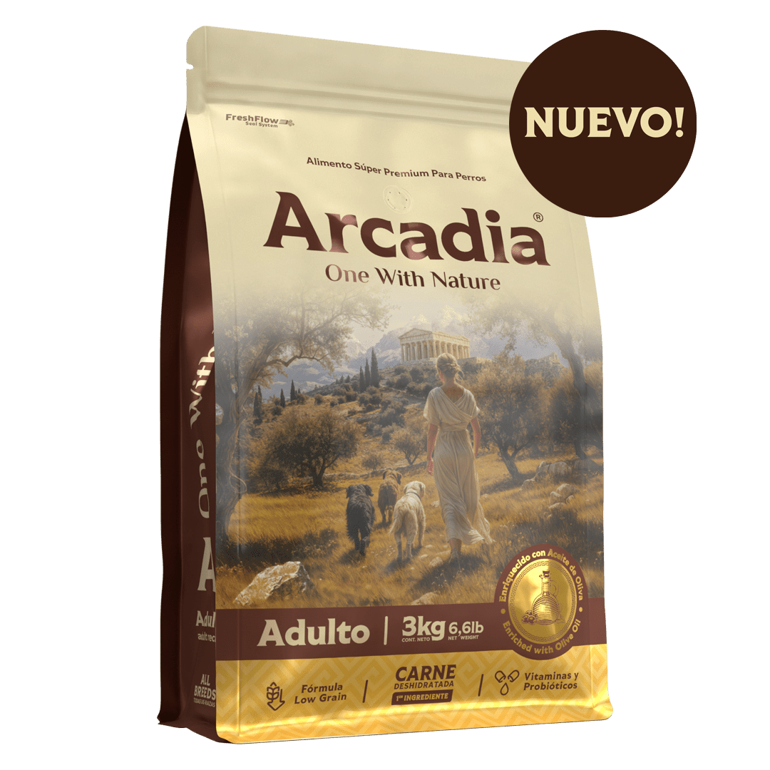 Alimento Súper Premium Perros Adultos 3 kg - Arcadia - Arcadia