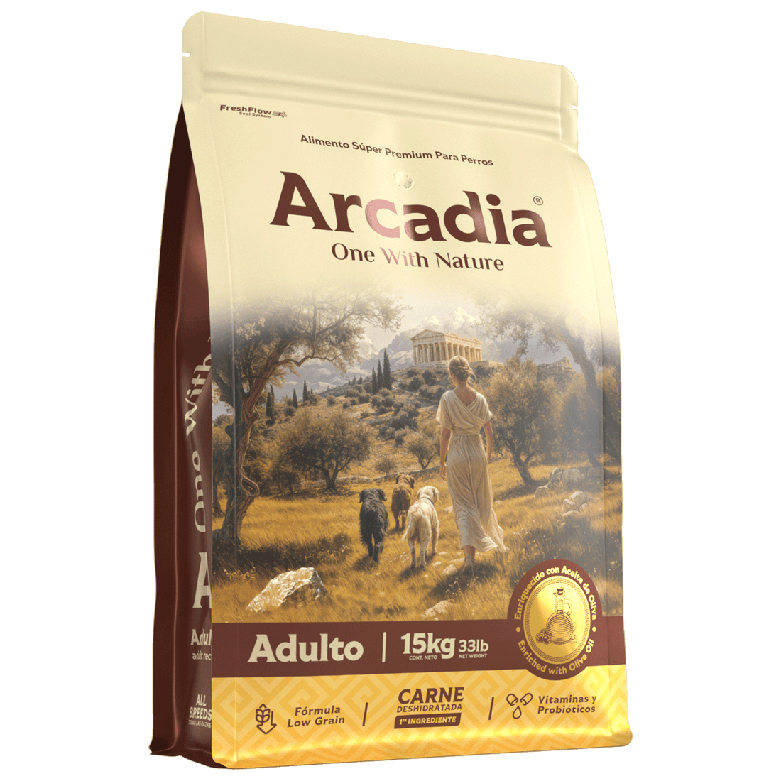 Alimento Súper Premium Perros Adultos 15 kg- Arcadia - Arcadia